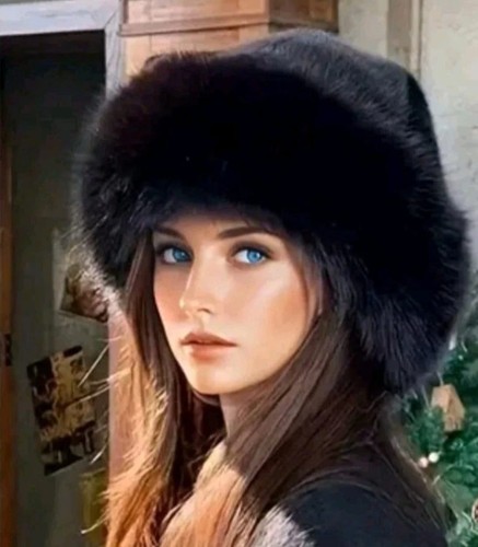 Winter fluffy hats - winter,