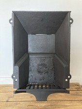 Cast Iron Fireplace Back 13/15.5 inch 