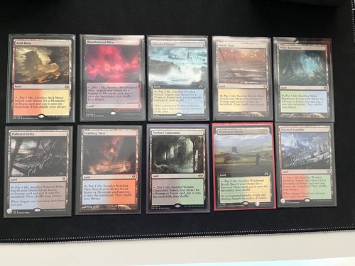 Mtg fetch land set from - set,