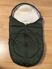 Olive Egg Foot Muff Pushchair