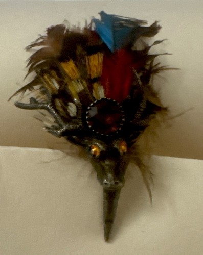Vintage scottish plume stag - scottish,