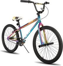 24/26" Kids BMX Bike with 2 Pegs | Steel Frame, Adjustable, Durable Ride