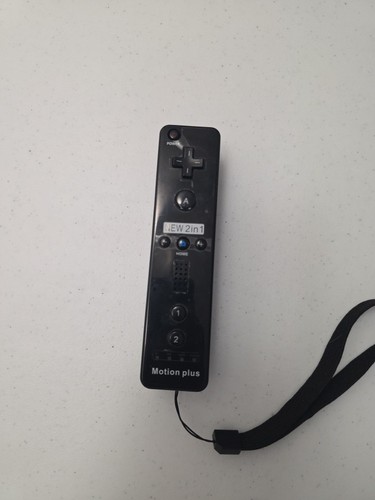 Black wii remote motion 2in1 - black,