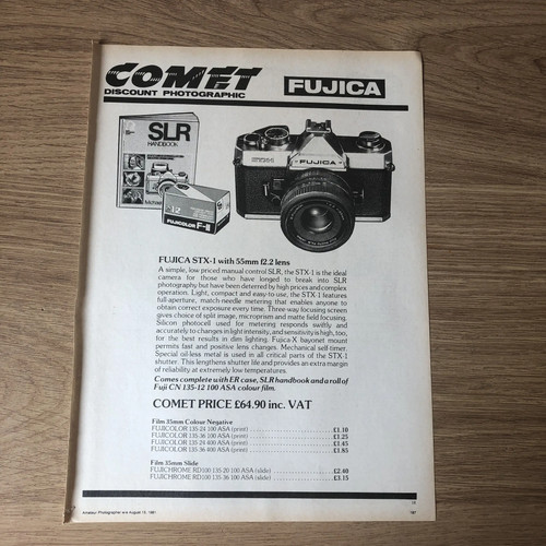 Cams65 magazine advert 11x8 - cams65,