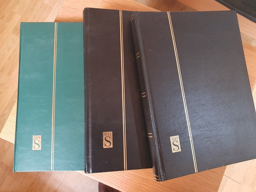 Smith stamp stockbook - x, wh