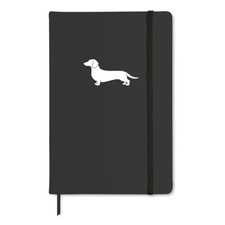 Black Dachshund Silhouette A5