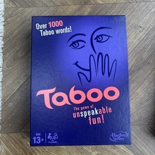 Taboo Board Game - Hasbro Games - The Game Of Unspeakable Fun Complete VGC