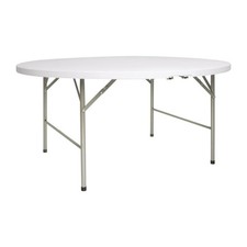 5ft Round Folding Table