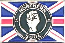 Northern Soul Union Jack metal