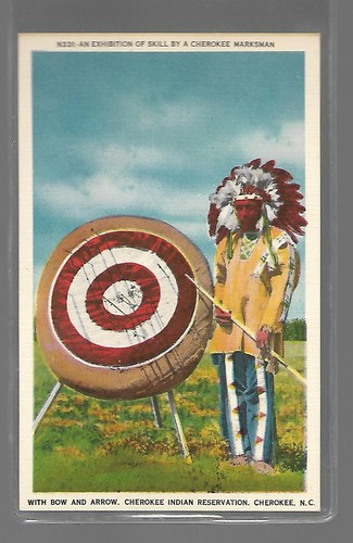 Cherokee indian bow and - cherokee, indian-bow
