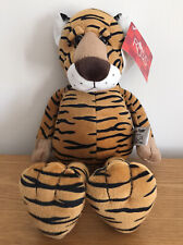 Standard Tiger by Russ Berrie Soft Plush Toy 13” 
