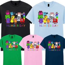 Number Day Kids Tshirt