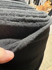 Polartec Polar Fleece P300 Black Fleece Sold By The Yard 60" Wide warm cozy