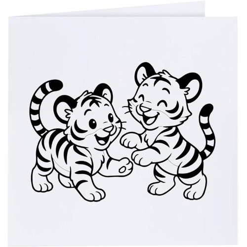 Playful tiger cubs - 'playful,