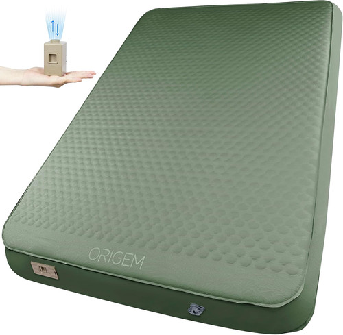 Self inflating camping mat - self-inflating,
