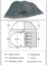 Vango Beta 450XL 4-Person Tent