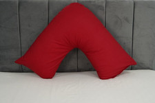 V Pillowcases Covers Polycotton Back Neck Maternity Support V Cushion Cases Only