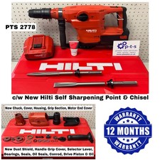 HILTI TE 60-A36 36v Li-ION CORDLESS SDS MAX ROTARY COMBI HAMMER DRILL BREAKER