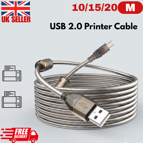 Active usb printer cable - usb, 2.0