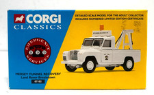 Corgi Classic - 07102 Mersey Tunnel Recovery Land Rover Breakdown Truck - Boxed