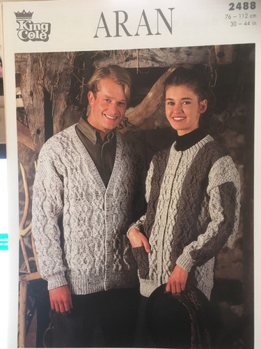 Ladies mens cardigan knitting - ladies/mens,
