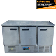 Polar 3 Door Counter Fridge 368Ltr - Refurbished
