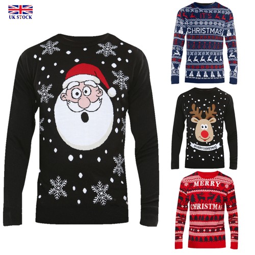 Mens christmas jumpers funny - mens,