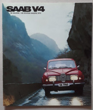 Saab V4 95 / 96 Brochure 1970