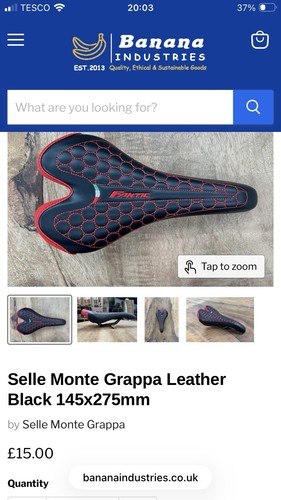 Selle monte grappa leather - monte,