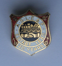 Trade Union Pin Badge - ASLEF
