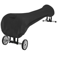 Efficient Space Saving Solution Swimming Pool Cover Reel in Black Color