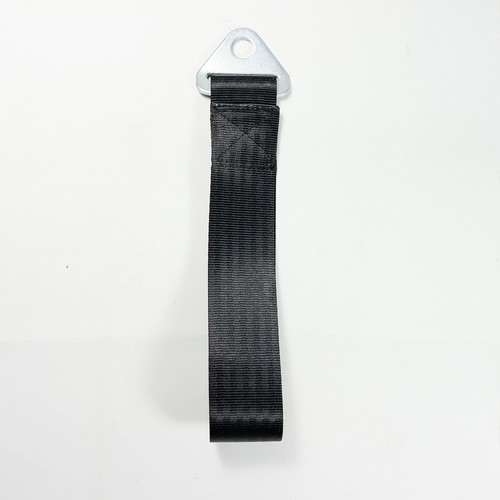 Black colour car tow strap - tow,