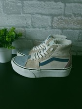 VANS Sk8-Hi Tapered Platform  Suede Fur Lined Womens Trainers/Uk 4.5/Eur 37