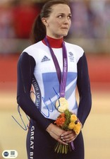 Victoria Pendleton Signed 12x8