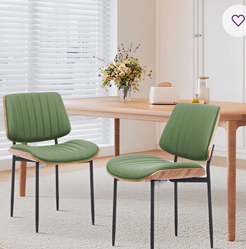Contemporary chair with - chair, walnut