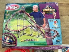 Knex Storm Mountain Glow In The Dark Roller Coaster