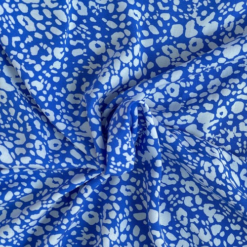 Luxury viscose fabric floral - fabric,