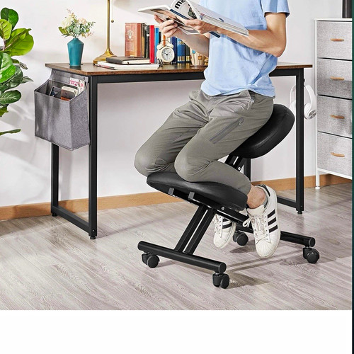 Ergonomic black kneeling - ergonomic,