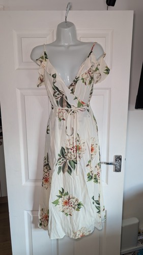 Top shop floral wrap - floral, dress