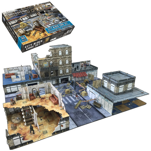 City block core - block, set