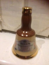 Vintage Rare Collectible Bell's Whiskey Minature Wade Ceramic 1970s Empty Bottle