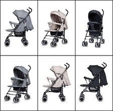 New Born Baby Pram Travel Stroller & Pushchair Easy to Fold & Comfortable Buggy
