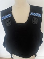 Ex Police Blue Stripe Mehler Vario System Body Armour Cover Only Tv Film Theatre