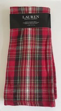 Lauren Ralph Lauren Set Of 2 Christmas Kitchen Towels 100% Cotton.