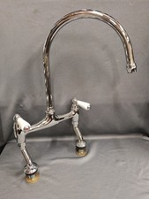 Chrome bridge mixer taps - chrome,