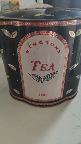 Vintage ringtons tea - vintage, caddy