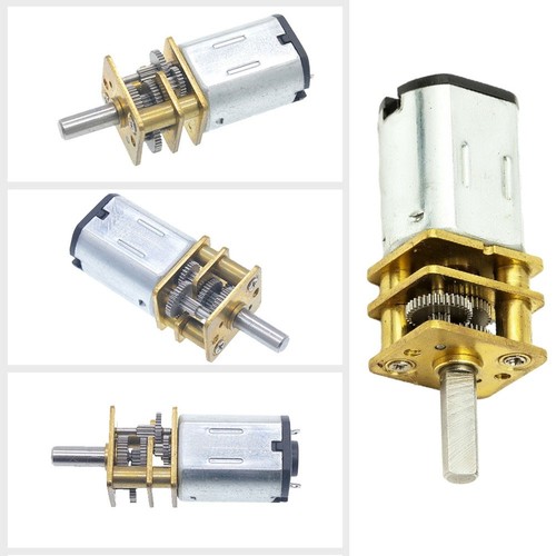 Compact motor with - dc,
