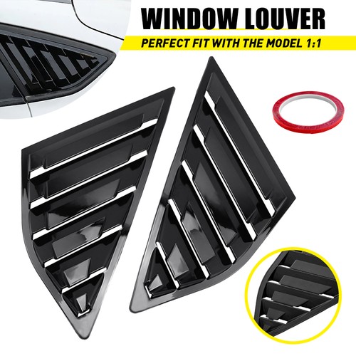 Pair rear side window - pair,