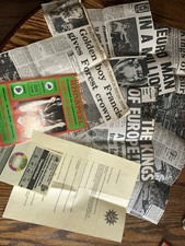 Nottingham Forest V Malmo European Cup Final 1979 Programme/Ticket & Reports