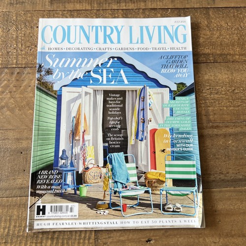 Country living magazine july - living,